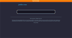 Desktop Screenshot of jubile.com